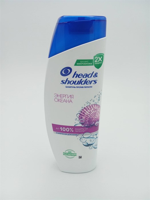 Шампунь "Head & shoulders" 400 мл Энергия океана - фото 10504