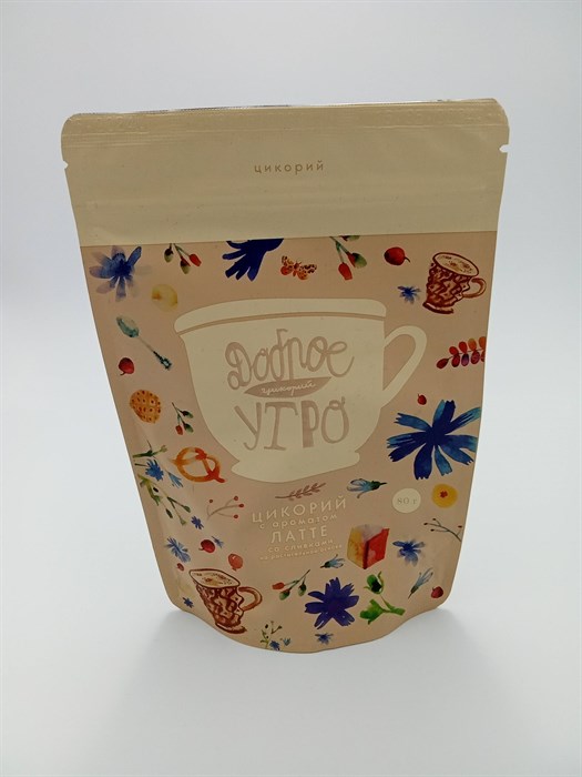 Цикорий "Доброе утро" 80 гр Латте 9ujrVDfRgntDZX4c9Tjot1 - фото 11442