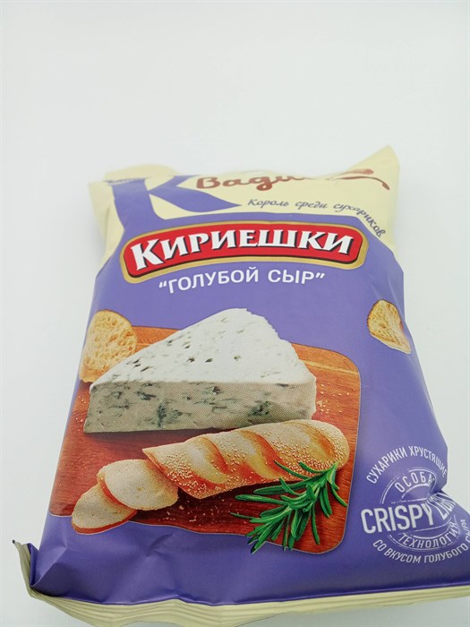 Кириешки "Baguet" 50 гр Голубой сыр - фото 11794