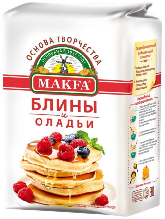 Мука "Макфа" 1 кг для блинов и оладий X9kMMdkQhW5Y3k1dOXL5N0 - фото 12537