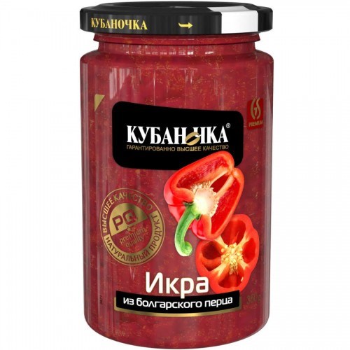 "Кубаночка" 350 гр Икра из перца VCkq4O1Th9fESKPyDOY253 - фото 13052