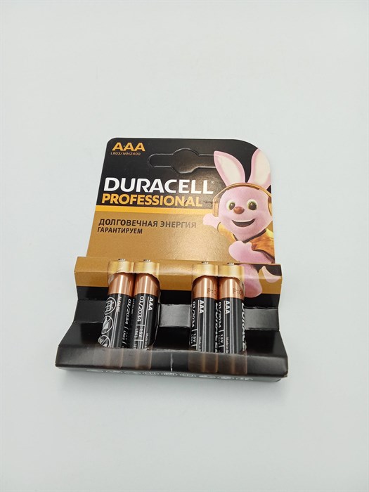 Батарейки Durasell ААА мизинчиковая 1шт pZ9pniiMh4-hVtrEEUHxJ1 - фото 14455