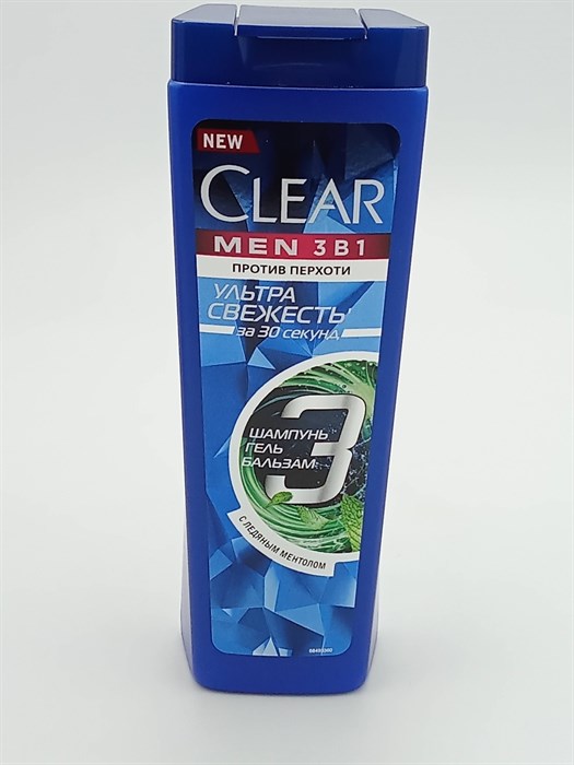 Шампунь "Clear" 400 мл Ультра свежесть 3в1 WKSVnGbSjc3tmIgZZBjNX3