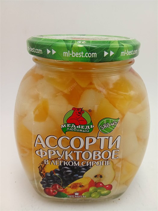 "Медведь Любимый" 580мл Ассорти фруктовое TD33ngm0j7REY-3PdIvHB2 - фото 14871