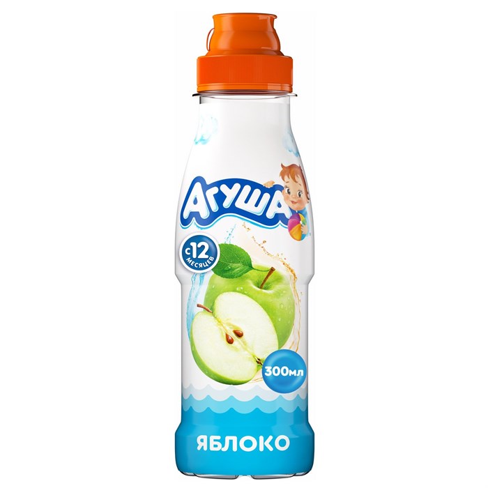 Вода и сок "Агуша" Яблоко 300мл fLWMDTeJjQS3ZOn1rwnSZ2 - фото 15486