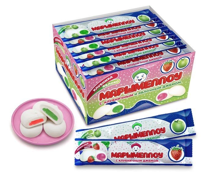 Акция! Маршмеллоу "Конфитой" 17г воздушные шарики с джемом lecRU-8GjD28oOcTTugxS1 - фото 16105