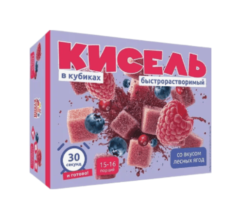 Кисель "Отличная кухня" 450г Малина в кубиках OuIVDKPojz25soreWLIop3 - фото 16174