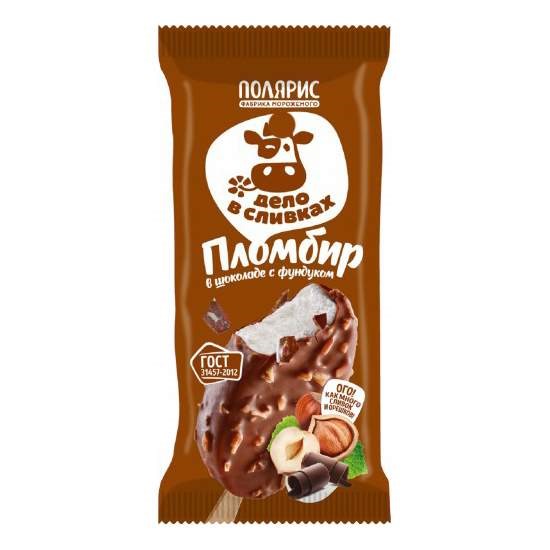 Мороженое "Полярис" 70 гр Дело в сливках с фундуком и арахисом CWoEZlx5hNkT65kcweCzL2 - фото 16200