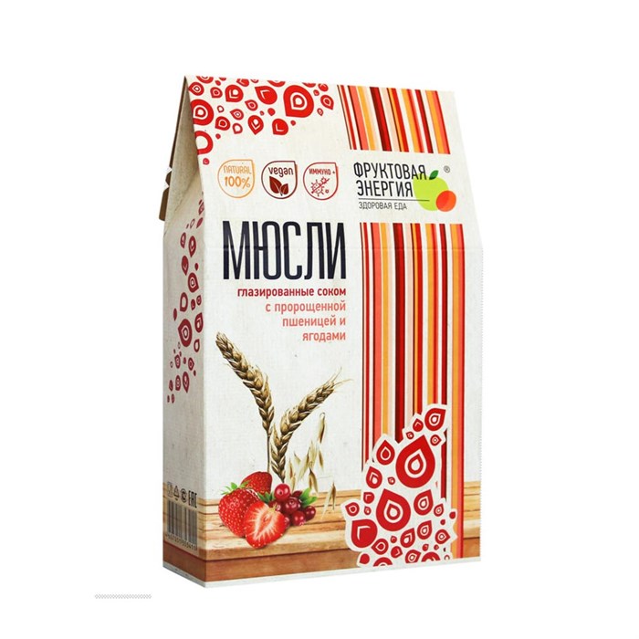 Мюсли "Фруктовая энергия" 310г С ягодами 0xK4Xq5xi6cTu8dC6LXGt3