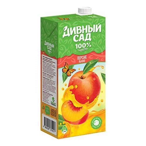 Напиток "Дивный сад" 0,95л Яблоко-персик BNdArKKRiSBOILegVdWL21 - фото 16426