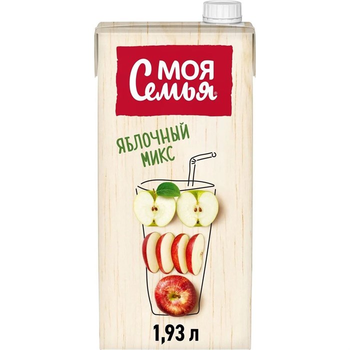 "Моя Семья" 1,93л Яблочный микс PPG4PVncik7jjtz-j4EJg0 - фото 16447