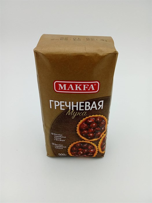 Мука "Макфа" 500гр Гречневая - фото 9351