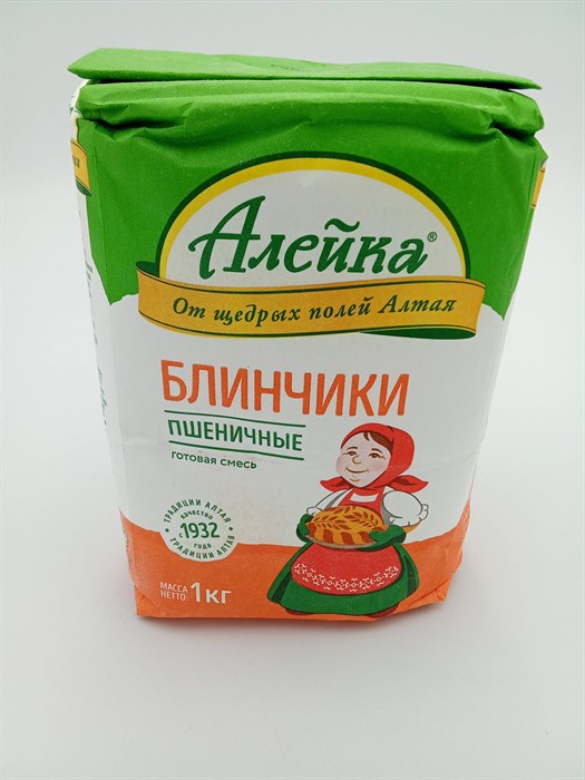 Смесь для блинчиков 1кг "Алейка" EDcrPgpkiTGvsaay0Dube0 - фото 9389