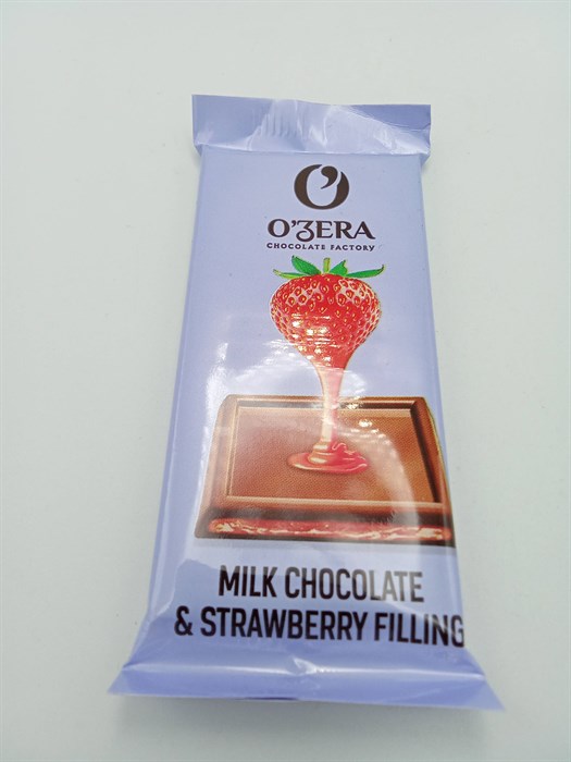 Шоколад "O`Zera" 24 гр Milk&Strawberry filling jMNWZmqSh0Cdp7M58xcVL3 - фото 9851