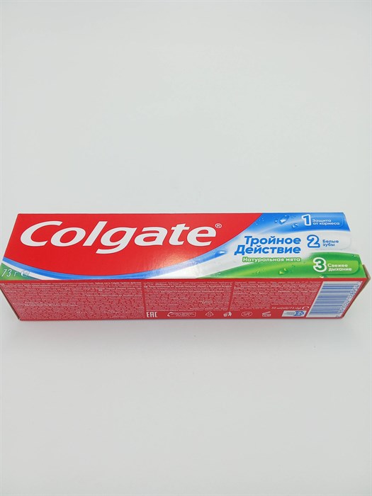 Зубная паста "Colgate" 50 мл Тройное действие - фото 9870