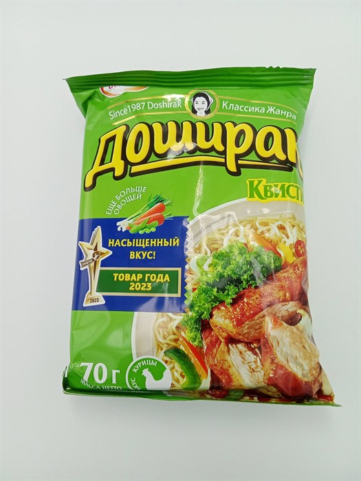 Лапша "Доширак" квисти 70гр Курица - фото 9940