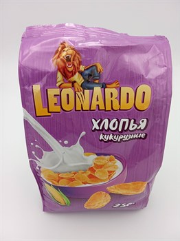 Хлопья кукурузные "Леонардо" 250 гр