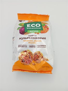 "Eco botanika" Конфеты мультизлаковые (чернослив,абрикос,морковь)