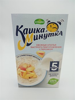 Каша "Минутка" 5*43гр Персик слив.