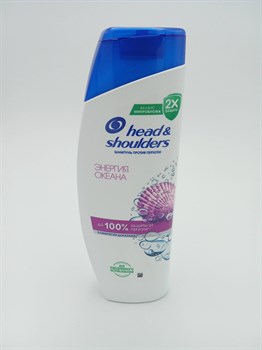 Шампунь "Head & shoulders" 400 мл Энергия океана