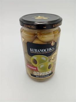 "Кубаночка" Оливки зеленые без косточки 360гр 8QPJ3bnnicbg3HNnWqejc0