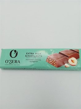 Шоколад "O`Zera" 42гр Extra milk & Hazelnuts