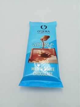 Шоколад "O`Zera" DOUBLE 24 гр Milk white