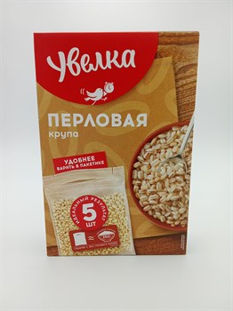 Крупа "Увелка" 5*80 гр Перловая