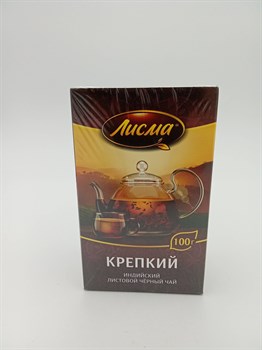 Чай "Лисма" 100 гр Крепкий