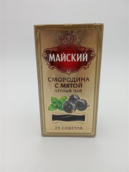 Чай "Майский" 25 саше Смородина с мятой