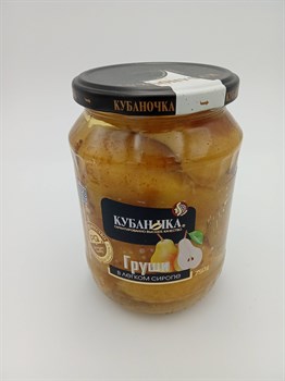 "Кубаночка" Компот 750 гр Груша