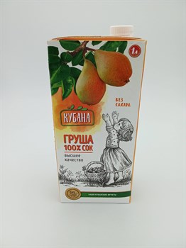 Сок "Кубана" 1 л Груша 0bFFbGeEiPaCv5uSCpicX3