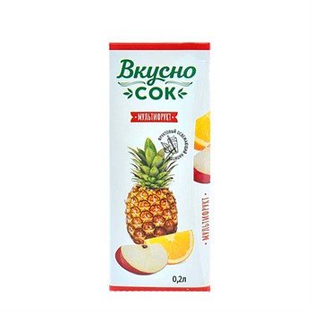 Сок "ВкусноСок" 2 л Мультифрукт