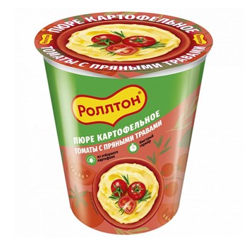 Пюре картофельное "Роллтон" 55 гр томат с пряными травами v4D0bAZ1izadr2VAN1fdW2