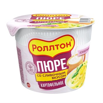 Пюре картофельное "Роллтон" 40 гр со сливочным вкусом LycahD2ghMri4pgQ4M8NI1