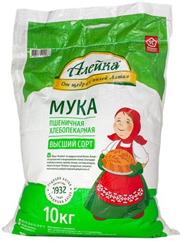 Мука "Алейка" в/сорт 10 кг