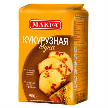 Мука "Макфа" 500гр Кукурузная 2YcCd9G7ipgPdfVBmxUeA2