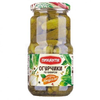 "Пиканта" Огурчики по "Баварски" 460 гр 9RgFNHTnhfptf-ynlRssy1