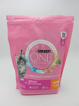 "Пурина" ONE 750 гр Курица для котят от 1 до 12 мес. YwIynpmHhD2mi8IIWlUza2