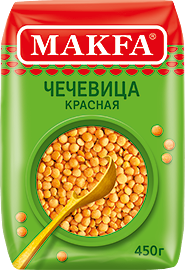 Крупа "Макфа" 450гр Чечевица красная 9xaXibCjiRclgf8quN0Fd2