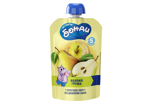Пюре "Бонди" 90гр Ялоко-груша bfj0NjhtjvFW3rYqpg2Bl3