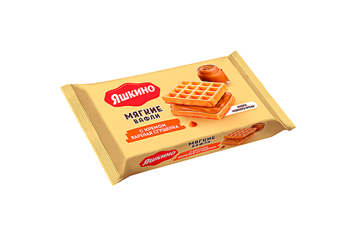 Вафли мягкие "Яшкино" 40 гр с вареной сгущенкой f3eie5wpi3ZglAaKfESSx1