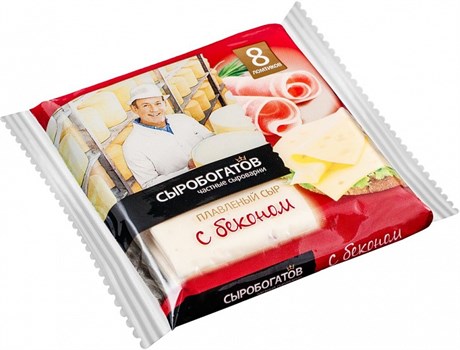 Сыр плав. "Сыробогатов" 130гр Бекон (слайсы) w1udTapyi5XvwS0PAmO5c1