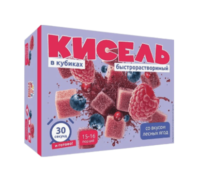 Кисель "Отличная кухня" 450г Малина в кубиках OuIVDKPojz25soreWLIop3