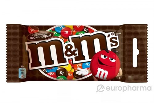 Драже "M&M" 45 гр Шоколад 0ja25V61hR0bmEMTEooc92