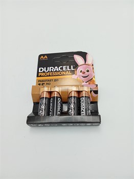 Батарейки Durasell АА пальчиковая 4шт