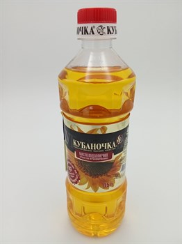 Растительное масло "Кубаночка" 0,5 л нерафинированное -i4XWSsuhreW-m4zoEs5G1