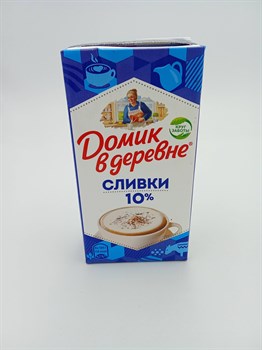 Сливки "Домик деревне" 10 % 480 гр