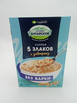 Хлопья "Гудвилл" 400 гр многозлаковые 5 злаков ad4U9mLHjtclyjJsRLdIu3