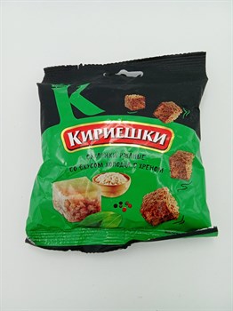 Кириешки 40гр. Холодец с хреном